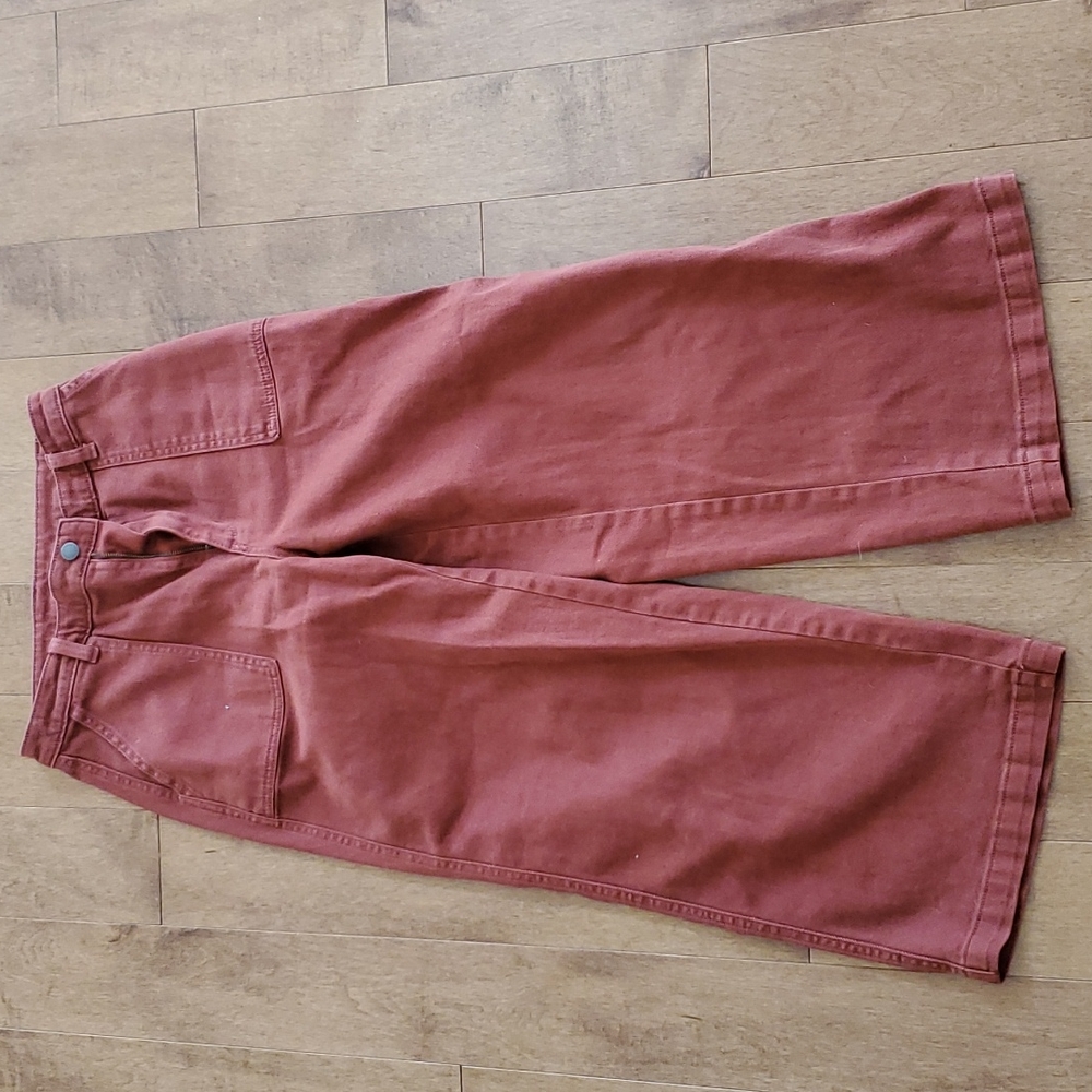 High Wasted Wide Leg Retro Pants